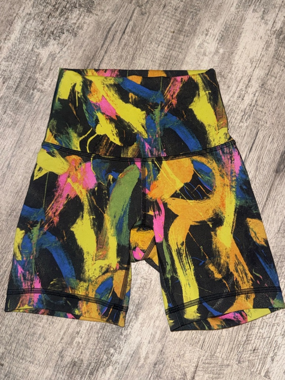 Lululemon Wunder Train High-Waist Bike Shorts